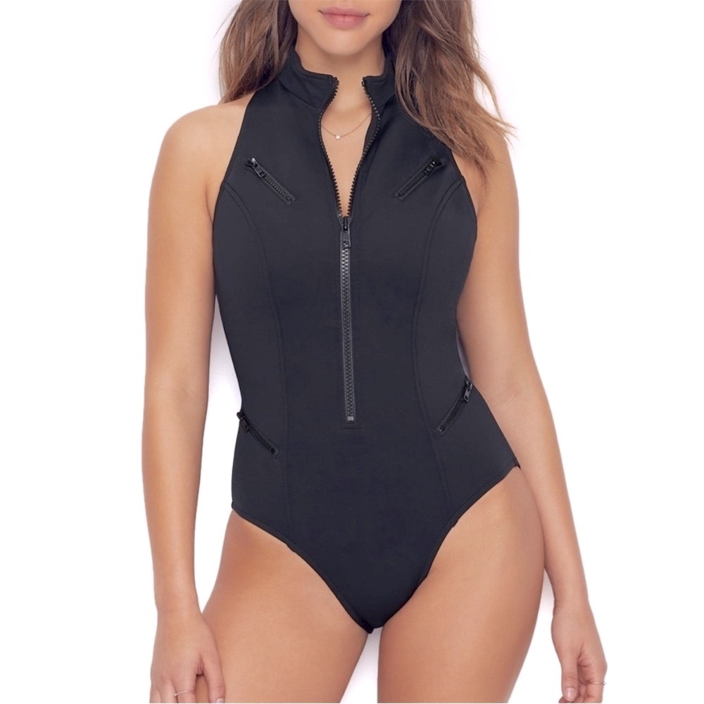 MagicSuit Coco Zip One Piece Swimsuit